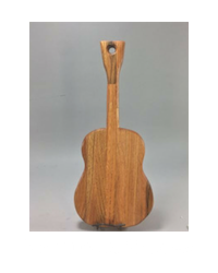 Guitar shaped cutting board