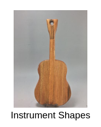 Click here to shop for Instrument shaped cutting boards