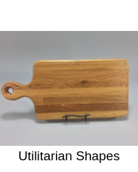 Click here to explore our Utilitarian shaped cutting boards